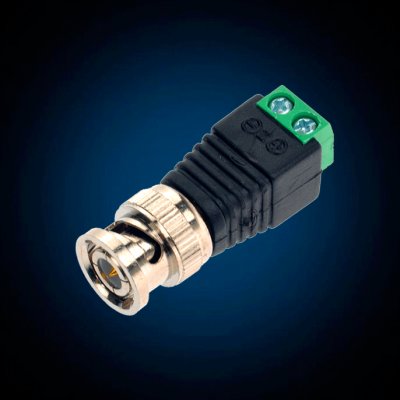 BNC-H разъем, папа (клемник)