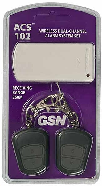 ACS-102, тревожная радиокнопка 250м/2 канала