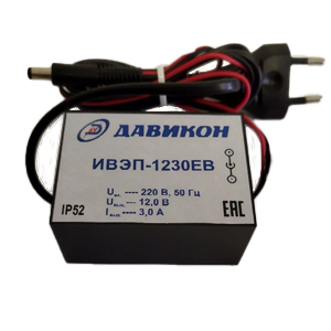ИВЭП-1230ЕВ, блок питания, 12В/3А 