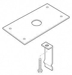119RIG006, основание монтажное G2500/4000