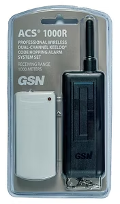 ACS-1000R, тревожная радиокнопка 1000м/2 канала