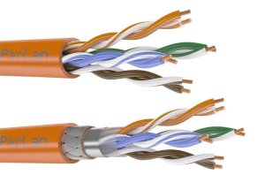 F/UTP Cat5e 2x2x0,52 ZH нг(А)-HF ParLan™ (305м) , кабель парной скрутки (Паритет)