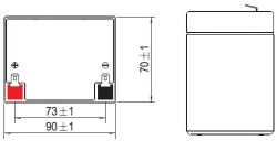 Аккумулятор GSL 12-4.5 Ач