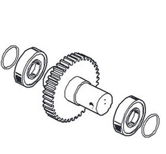 119RIG331, вал выходной G3750