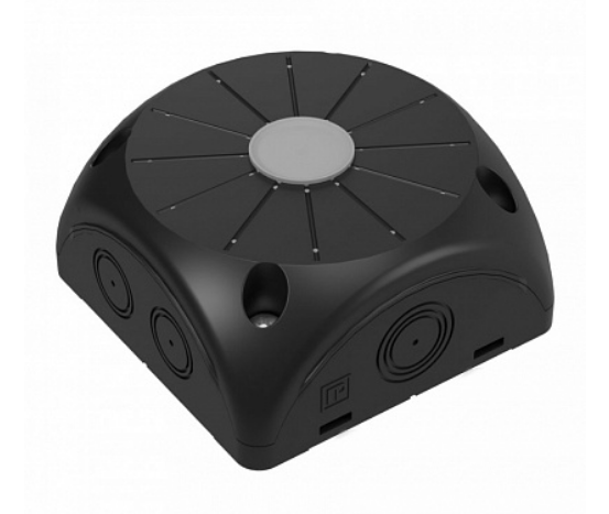 Коробка 100х100х50 распределительная 60-0500 для видеокамер двухкомпонентная безгалогенная (HF) черная (20шт/кор) Промрукав, 60-0500-9005