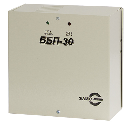 ББП-30 исп.1, ИБП 12В/3A, металл (Элис)