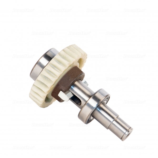 DHSL011, Рабочий вал двигателя с шестеренкой и подшипниками в сборе