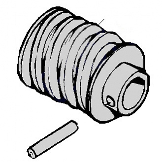 119RIC025, червяк C100