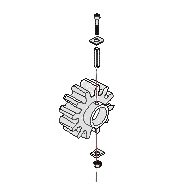 119RIBK002, шестерня ведущая ВК1800