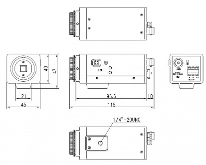 SK-2146XAIP/SO, C&CS, цветная видеокамера (УЦЕНКА)