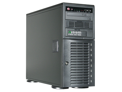 Линия NVR 64 SuperStorage, видеосервер