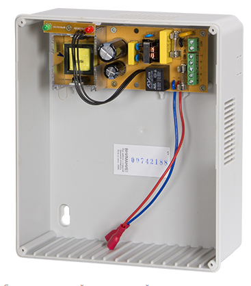 ББП-30, ИБП 12В/3A, пластик (Элис)