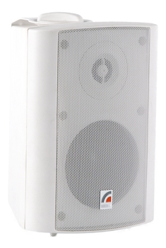 MS-20TW, акустическая система 20 Вт, белый цвет, кронштейн для крепления