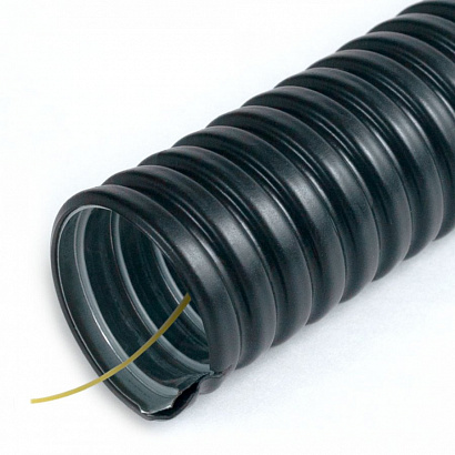 Металлорукав в ПВХ изоляции Р3-ЦП-Мр-НГ-25 с/з (50м/уп) Промрукав, PR04.0508