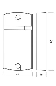 Matrix-II (мод. E К) (Matrix-II (мод. К)), контроллер-считыватель (серый) Matrix-II (мод. E К) (Matrix-II (мод. К)), контроллер-считыватель (серый)