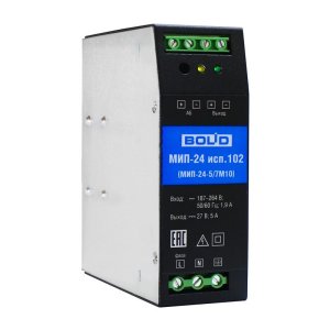 МИП-24 исп.102 (МИП-24-5/7М10) Модуль источника питания, 24В, 5А