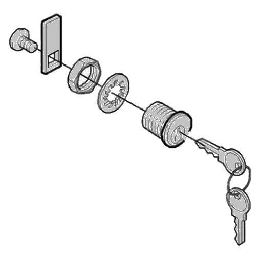 119RIG213, замок дверцы G2500 G4000