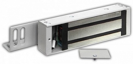 Замок М2-500 электромагнитный серый с отсеком Замок М2-500 электромагнитный серый с отсеком