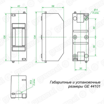 GE44101-01, щиток для автовыключателей