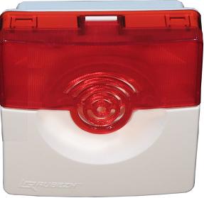 ОПОП 124-7 12В (бело-красный), светозвуковой оповещатель