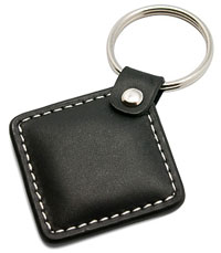 IL-07МK, брелок Mifare 1К, кожаный с кольцом IL-07МK, брелок Mifare 1К, кожаный с кольцом
