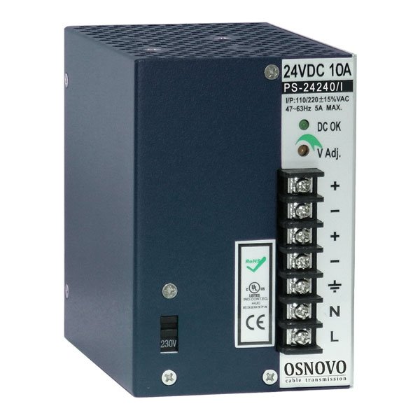 PS-24240/I, блок питания на DIN-рейку