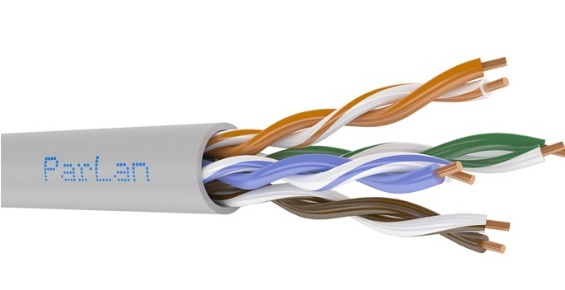 U/UTP Cat5e 4х2х0,60 PVC ParLan™ Patch , кабель (Паритет) U/UTP Cat5e 4х2х0,60 PVC ParLan™ Patch , кабель (Паритет)