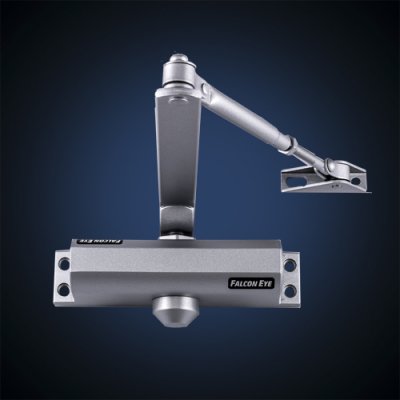 FE-B2W (серебро), доводчик на дверь 25-45кг FE-B2W (серебро), доводчик на дверь 25-45кг