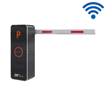 BGM1045L Wi-Fi,, Шлагбаум электромеханический с телескопической стрелой 4,5 м (левый, бесщеточный двигатель, время подъема 3 c, 220В (120 Вт), с блоком управления, индикацией шлагбаума,  -35 ~ +70 град.С.)