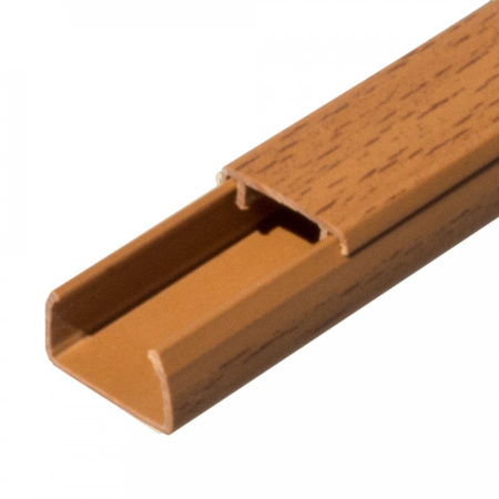 Кабель-канал 25х16 бук 2-й замок (80м/уп) (Промрукав)