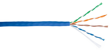 Кабель NETLAN EC-UU004-5E-PVC-BL внутренний Кабель NETLAN EC-UU004-5E-PVC-BL внутренний