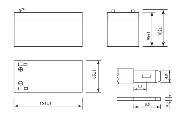 Аккумулятор DELTA DT 1207