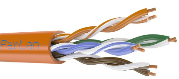 U/UTP Cat5e 4x2x0,52 ZH нг(А)-HF ParLan™ , кабель парной скрутки (Паритет) U/UTP Cat5e 4x2x0,52 ZH нг(А)-HF ParLan™ , кабель парной скрутки (Паритет)