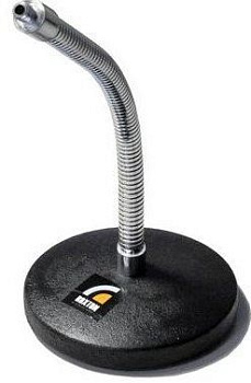 MS030, настольная микрофонная стойка с утяжеленным основанием, высота 180 мм