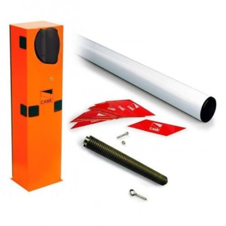 GARD 3750, Комплект шлагбаума для левостороннего монтажа (тумба, стрела, светоотражающие наклейки, балансировочная пружина)	