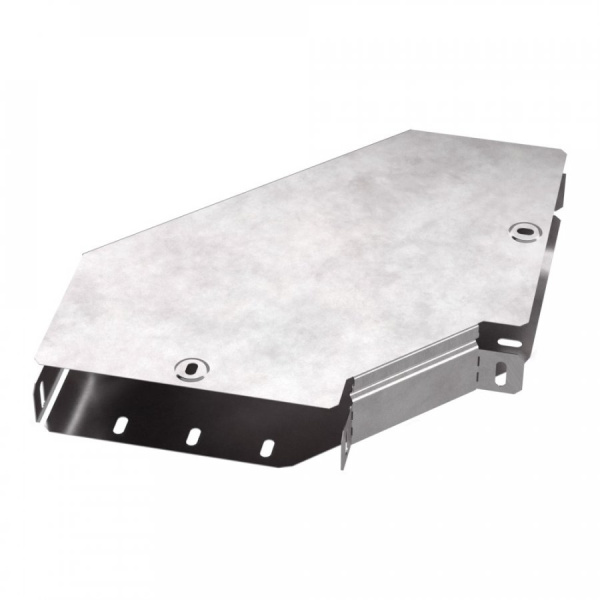 Угол горизонтальный 90 градусов с крышкой Стандарт 200х50 Промрукав, PR16.0417