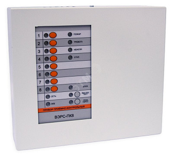 ВЭРС-ПК8М версия 3.2, прибор приемно-контрольный ВЭРС-ПК8М версия 3.2, прибор приемно-контрольный