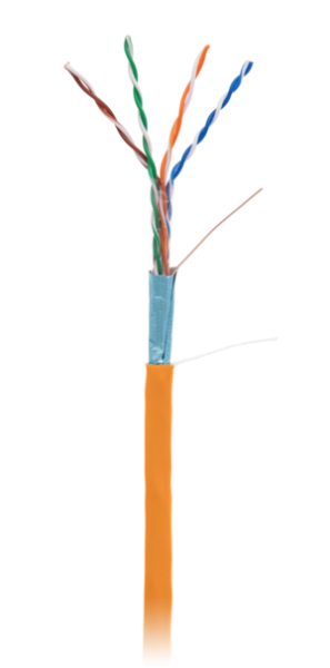 Кабель NETLAN EC-UF004-5E-LSZH-OR внутренний Кабель NETLAN EC-UF004-5E-LSZH-OR внутренний
