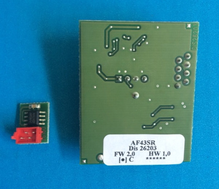 AF43SR, радиоприемник встраиваемый с динамическим