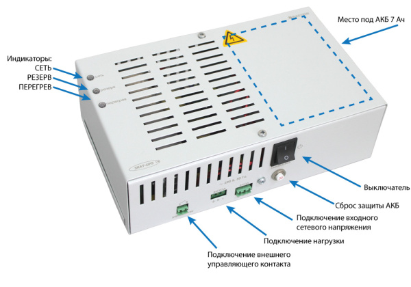 SKAT-UPS 500/300 DIN