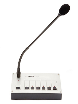 SX-R31, микрофон настольный с селектором каналов на 5 зон для SX-240/480 ( ROXTON)