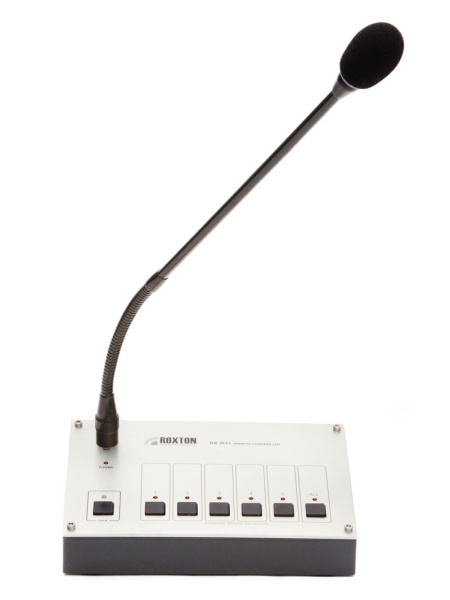 SX-R31, микрофон настольный с селектором каналов на 5 зон для SX-240/480 ( ROXTON)