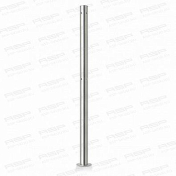 ASP-D50.8-03, стойка ограждения двухсторонняя (4 отверстия, 90 градусов)
