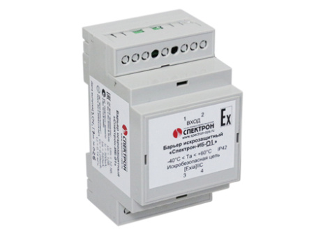 Спектрон-ИБ-01, барьер искрозащитный