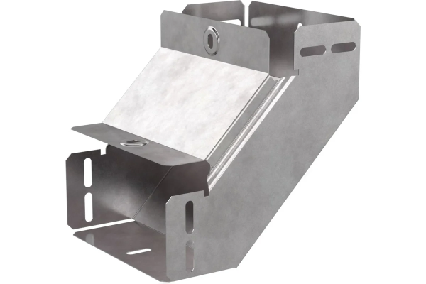 Угол вертикальный внутренний 90 градусов с крышкой Стандарт 150х80 Промрукав