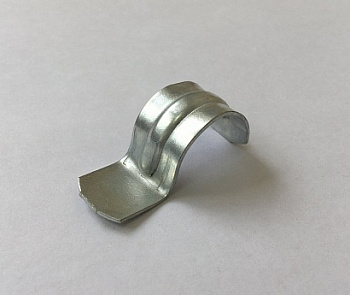 Скоба металлическая однолапковая СМО 25-26 для монтажного пистолета (без отверстий) (100 шт/уп) Промрукав, PR08.2756