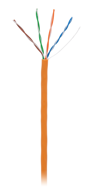 Кабель NETLAN EC-UF004-5E-LSZH-OR внутренний Кабель NETLAN EC-UF004-5E-LSZH-OR внутренний