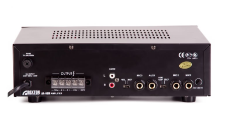 AA-60M, USB-проигрыватель-усилитель 60 Вт, 3 микр./2 лин. входа ( ROXTON)