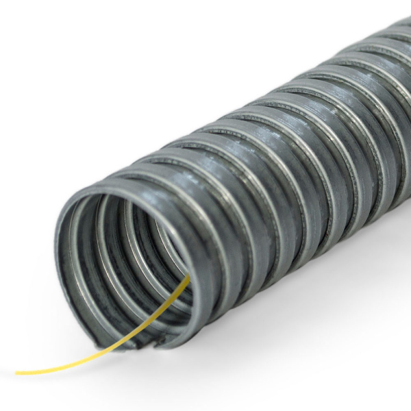 Металлорукав в ПВХ изоляции Р3-ЦП-НГ-15 серый (100м/уп) Промрукав, PR04.0470