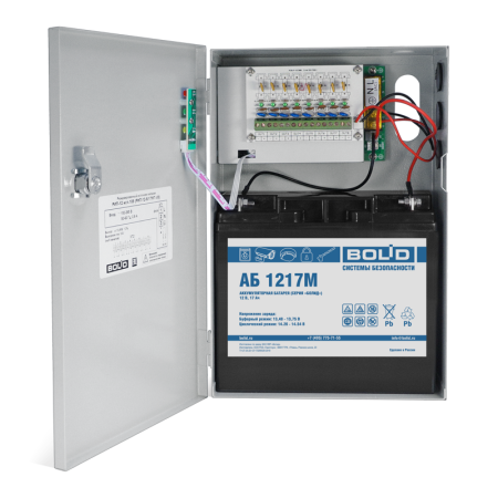 РИП-12 исп.108 (РИП-12-5/17М7-V81),  12В/5А, источник питания